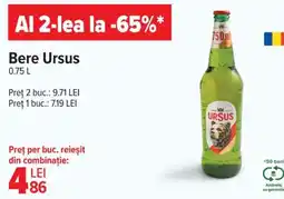 Carrefour Market Bere Ursus Ofertă