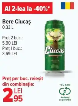 Carrefour Market Bere Ciucas Ofertă