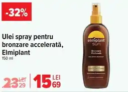 Carrefour Market Ulei spray pentru bronzare accelerată, Elmiplant Ofertă