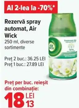 Carrefour Market Rezervă spray automat, Air Wick Ofertă