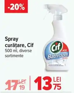 Carrefour Market Spray curățare, Cif Ofertă