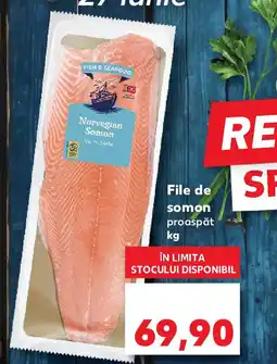 Kaufland File de somon proaspăt Ofertă