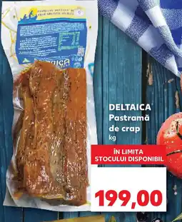 Kaufland DELTAICA Pastramă de crap Ofertă