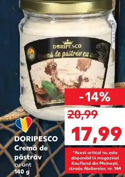 Kaufland DORIPESCO Cremă de păstrăv cu unt Ofertă