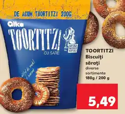 Kaufland TOORTITZI Biscuiţi săraţi Ofertă