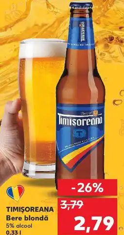 Kaufland TIMIŞOREANA Bere blondă Ofertă