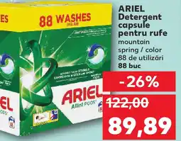 Kaufland ARIEL Detergent capsule pentru rufe Ofertă
