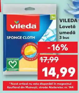 Kaufland VILEDA Lavetǎ umedă Ofertă