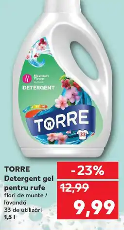 Kaufland TORRE Detergent gel pentru rufe Ofertă