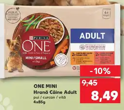 Kaufland ONE MINI Hrană Câine Adult Ofertă