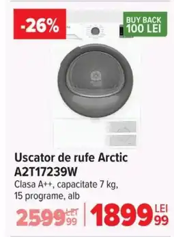Carrefour Uscator de rufe Arctic A2T17239W Ofertă