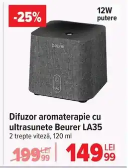 Carrefour Difuzor aromaterapie cu ultrasunete Beurer LA35 Ofertă
