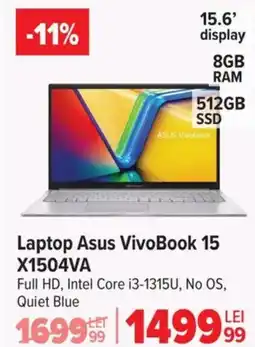 Carrefour Laptop Asus VivoBook 15 X1504VA Ofertă
