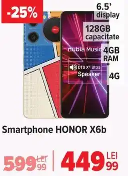 Carrefour Smartphone HONOR X6b Ofertă