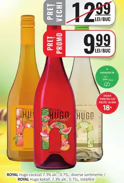 CBA ROYAL Hugo cocktail 7.3% alc. Ofertă