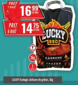 LUCKY Ecologic cărbune de grătar