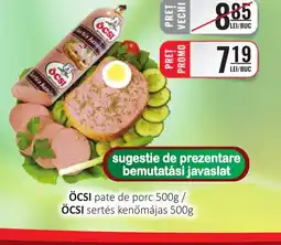 CBA ÖCSI pate de porc Ofertă