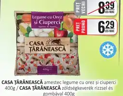 CBA CASA ŢĂRĂNEASCĂ amestec legume cu orez şi ciuperci Ofertă