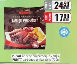 CBA PRIVAT aripi de pui barbeque Ofertă