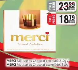 MERCI Mousse au Chocolat ciocolată