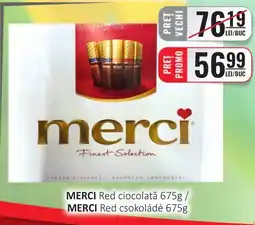 CBA MERCI Red ciocolată Ofertă