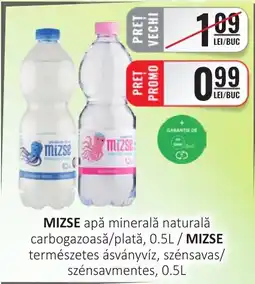 CBA MIZSE apă minerală naturală carbogazoasă/plată Ofertă