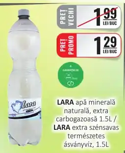 CBA LARA apă minerală naturală, extra carbogazoasă Ofertă