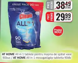 CBA AT HOME All in 1 tablete pentru maşina de spălat vase Ofertă