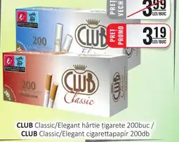 CBA CLUB Classic/Elegant hârtie ţigarete Ofertă