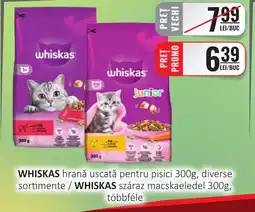 WHISKAS hrană uscată pentru pisici