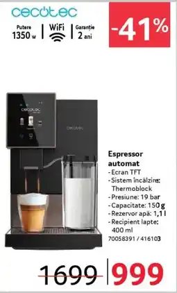 Selgros Espressor automat Ofertă