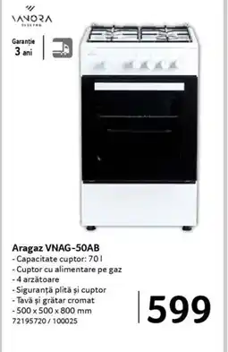 Selgros Aragaz VNAG-50AB Ofertă