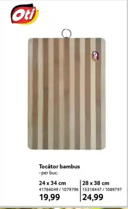 Selgros Tocător bambus Ofertă