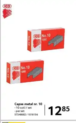 Selgros Capse metal nr. 10 Ofertă