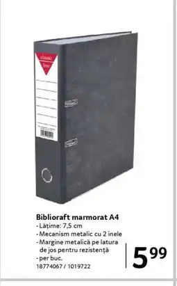 Selgros Biblioraft marmorat A4 Ofertă