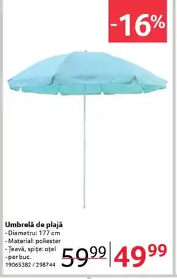 Selgros Umbrelă de plajă Ofertă