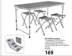 Selgros Set mobilier camping Ofertă