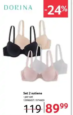 Selgros Set 2 sutiene Ofertă
