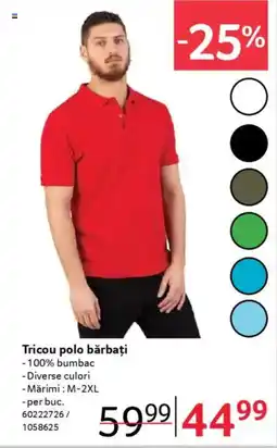 Selgros Tricou polo bărbați Ofertă