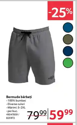 Selgros Bermude bărbați Ofertă