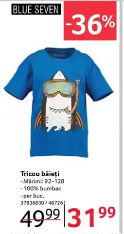 Selgros Tricou băieți Ofertă