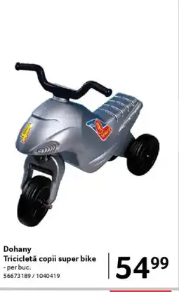 Selgros Dohany Tricicletă copii super bike Ofertă