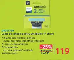 Selgros PHILIPS Lame de schimb pentru OneBlade 1st Shave Ofertă