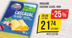 Mega Image Hochland cascaval clasic Ofertă