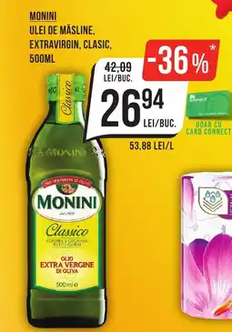 Mega Image MONINI Ulei de măsline, extravirgin, clasic, Ofertă