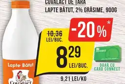 Mega Image Covalact de tară lapte bătut, 2% grasime Ofertă