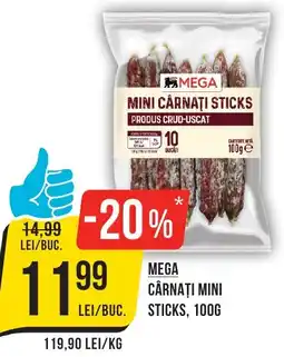 Mega Image Mega cârnaţi mini sticks Ofertă