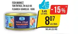 Mega Image Fish market ton întreg, în ulei de floarea-soarelui Ofertă