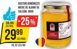 Mega Image Gusturi româneşti miere de albine de salcâm Ofertă