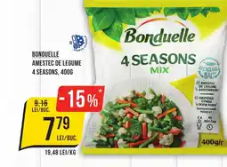 Mega Image Bonduelle amestec de legume 4 seasons Ofertă